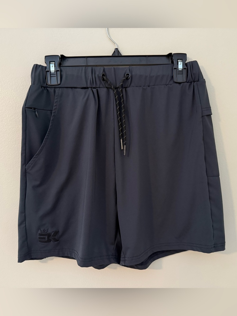 Gym Brokig Men’s Running Shorts Sz M Black